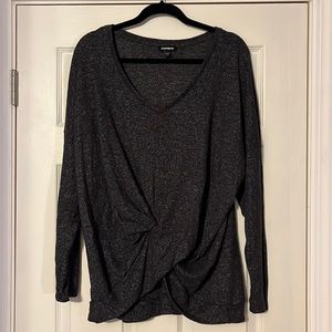 Express Twist front Sweater